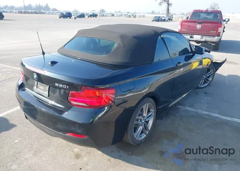 2018 BMW 230I z USA, uszkodzony, nr VIN WBA2M7C5XJVD51807